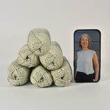 Vera Loves Knitting - Summer Esio Top Bundle - Yarn & Digital Pattern