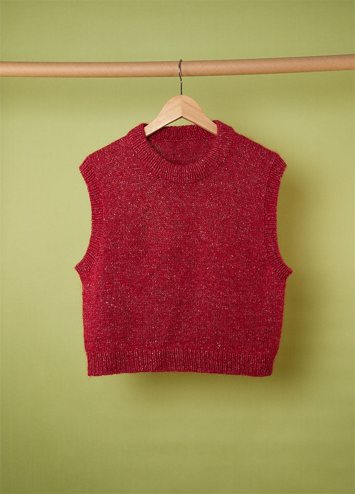 Vest No. 1 Yarn-Only Kit – My Favourite Things Top-Down Slipover