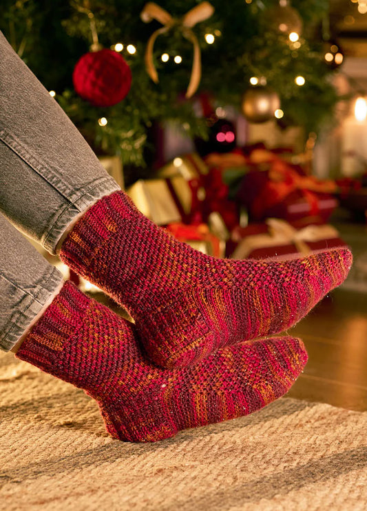 WYS Cinnamon Crochet Socks Kit
