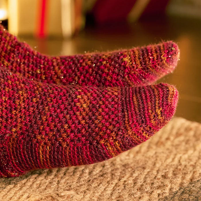 WYS Cinnamon Crochet Socks Kit