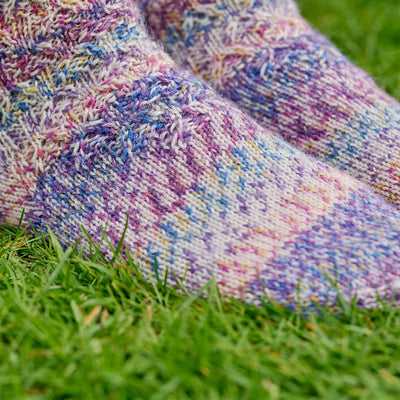 West Yorkshire Spinners Flutter Textured Socks Kit