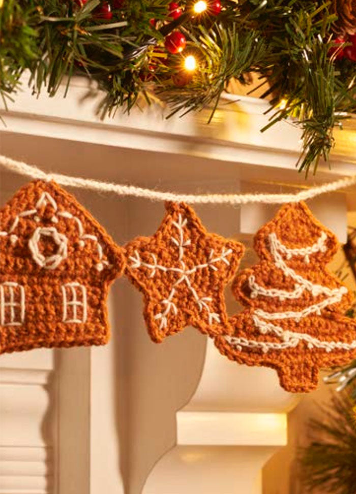 Christmas Ginger Biscuits Crochet Kit