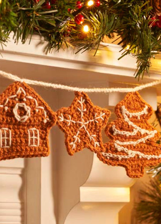 Christmas Ginger Biscuits Crochet Kit