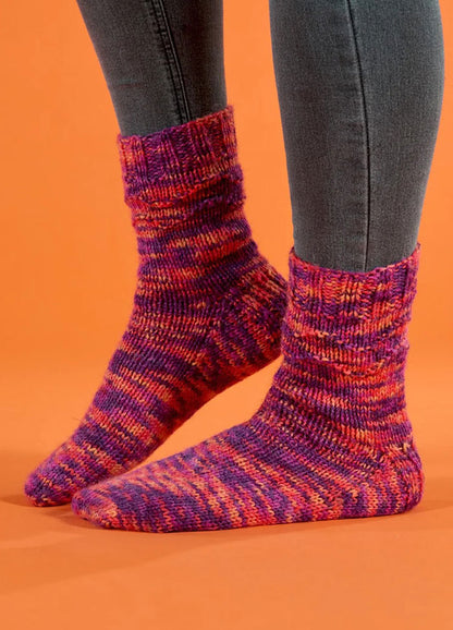 WYS Sound Waves Socks Digital Pattern