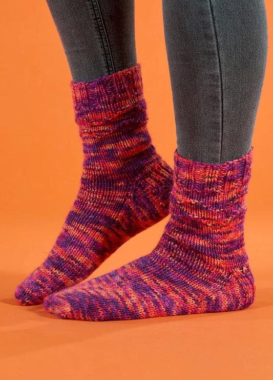 WYS Sound Waves Socks Digital Pattern