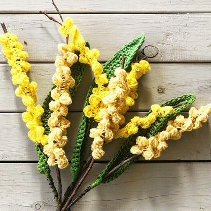 Aussie Christmas Wattle by Alison Thompson — Crochet Kit