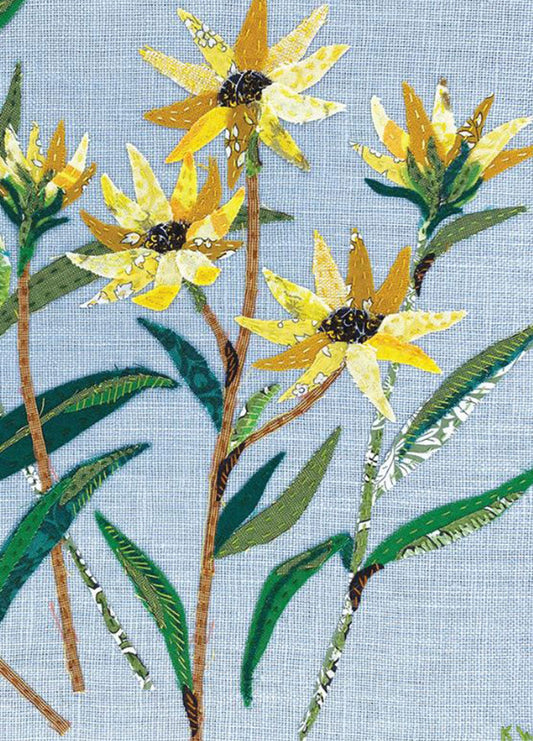 Wattle & Loop Swamp Daisy Slow Stitching Kit