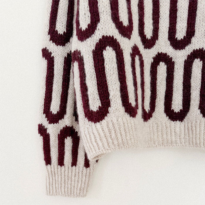 Spektakelstrik Wave Sweater Digital Pattern | Morris & Sons