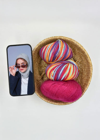 Spektakelstrik Wonderland Balaclava Kit
