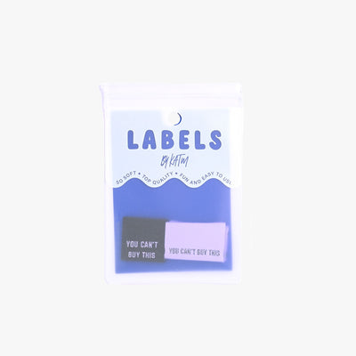KYLIE AND THE MACHINE You Can't Buy This (Metallic) Sew-in Labels