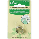 Clover Adjustable Ring Thimble 610