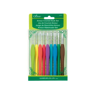 Clover Amour Crochet Hook Set 2.00-6.00mm