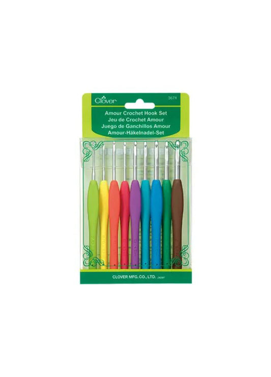 Clover Amour Crochet Hook Set 2-6mm