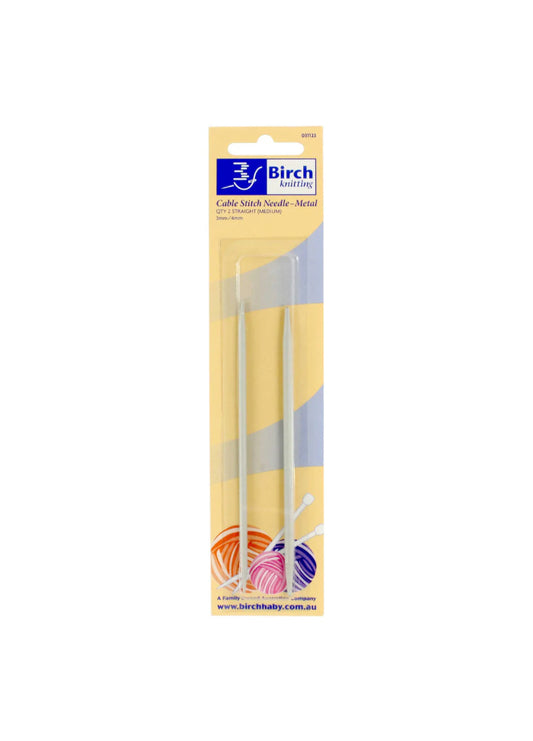 Birch Cable Needles Straight