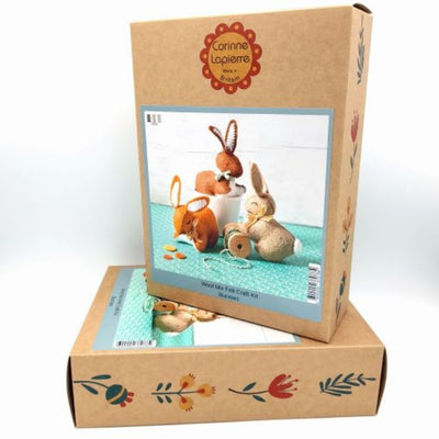 Corinne Lapierre Bunnies Felt Craft Kit