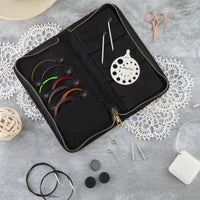 Knit Pro Cable Case (Coal)