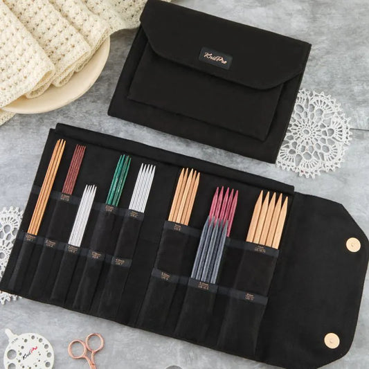 KnitPro Double Pointed Needle Case (Coal)
