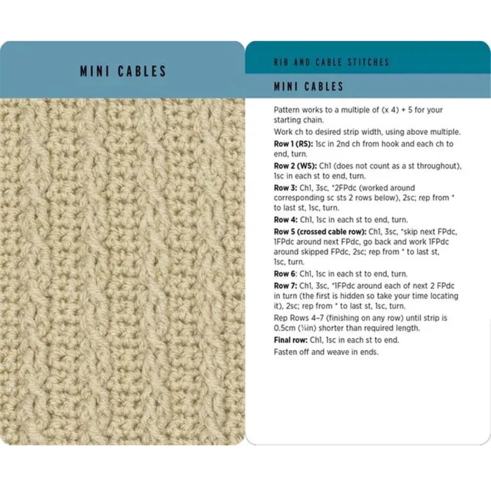 mini cables card