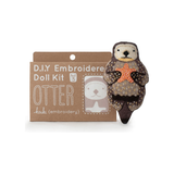 Kiriki Press Otter Embroidery Kit