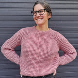 duna sweater in pink