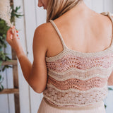 NEW! Elegant top By Pope Knits - Digital pattern only