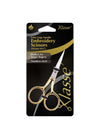 Klasse Embroidery Scissors Extra Large Handle 105 mm Gold