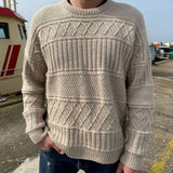 Ingrid sweater man by petiteknit yarn and pattern bundle