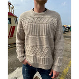 Ingrid Sweater Man by PetiteKnit Physical Printed Pattern (Not a Digital Pattern)