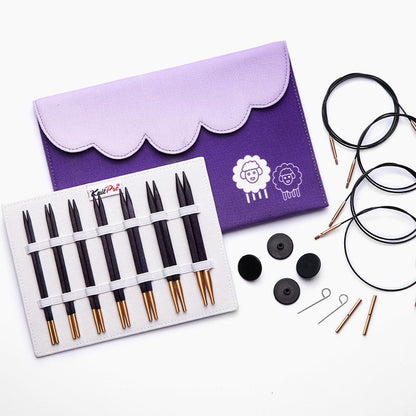 KnitPro J'adore Cubics Interchangeable Needle Deluxe Set