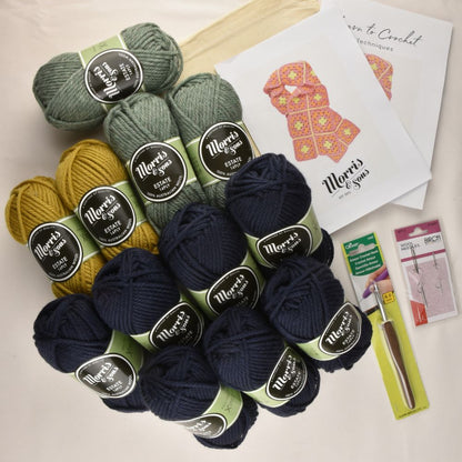 Class in a Box: Learn to Crochet a Scarf Kit