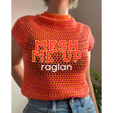 Mesh Me Up Raglan by Lindsey Muscarella - YARN ONLY BUNDLE (Pattern sold through Ravelry)