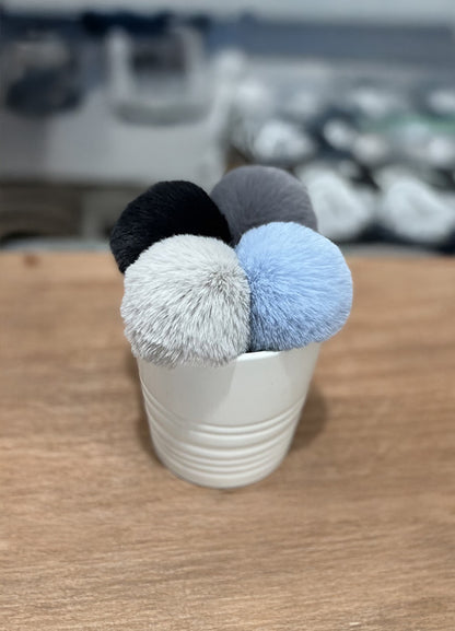 LovaFur 100% Vegan Faux Fur Pom Poms MiniMi