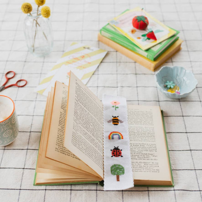 Cotton Clara Nature Bookmark Cross Stitch Kit
