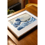 DMC British Museum Cross Stitch Kit The Great Wave Katsushika Hokusai 36X26 CM