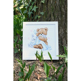 VERVACO COUNTED CROSS STITCH KIT BEAR WITH A BLANKET