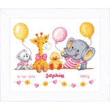 VERVACO COUNTED CROSS STITCH KIT BABY SHOWER II