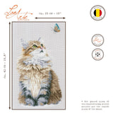 VERVACO COUNTED CROSS STITCH KIT FOREST CAT