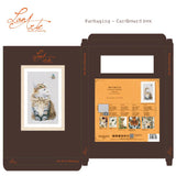 VERVACO COUNTED CROSS STITCH KIT FOREST CAT