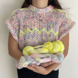 Qing - Snaking Tank Bundle - Yarn and Digital Pattern