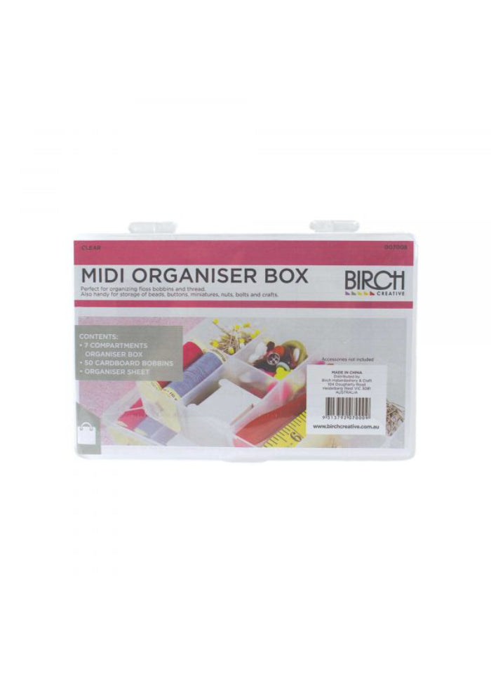 Birch Midi Organiser Box
