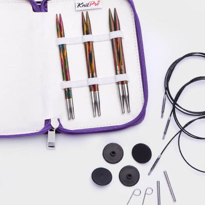 KnitPro Symfonie Interchangeable Needle Starter Set 13cm