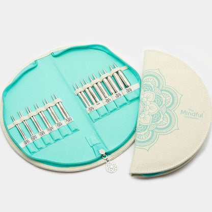 KnitPro Mindful Warmth Short Interchangeable Needle Set 10cm