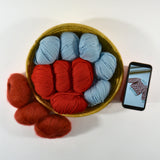 Spektakelstrik - Wave Sweater Kid Bundle - Yarn and Digital Pattern