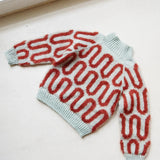 Spektakelstrik - Wave Sweater Kid Bundle - Yarn and Digital Pattern