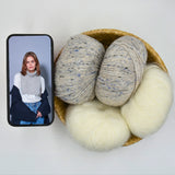 Spektakelstrik - Wonderland Neck Warmer Bundle - Yarn and Digital Pattern
