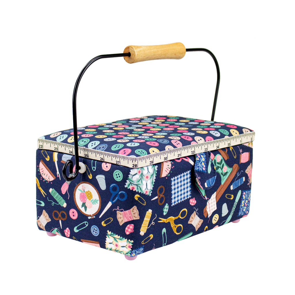 Sewing Basket Small Rectangle-Notions