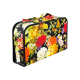 Knitting Carry All Storage Case- Florals Black
