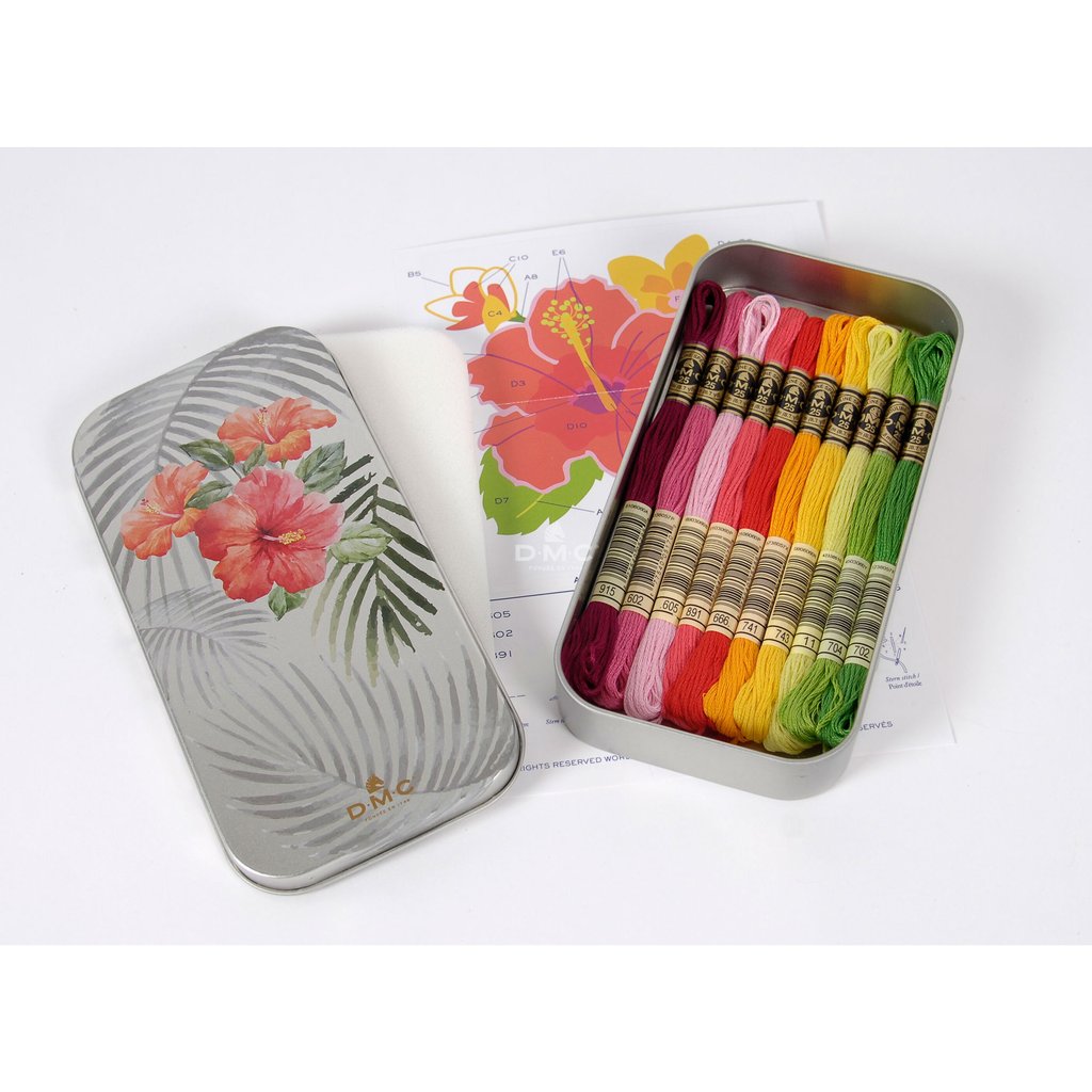 DMC Limited Edition Floral Tin | Morris & Sons Australia