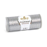 DMC Diamant Embrodiery Thread Grande G415 Silver