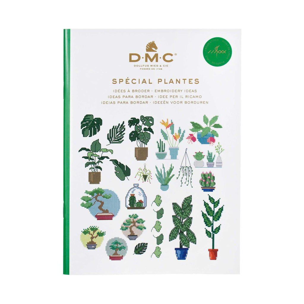 DMC Cross Stitch Booklet - Modern Plants